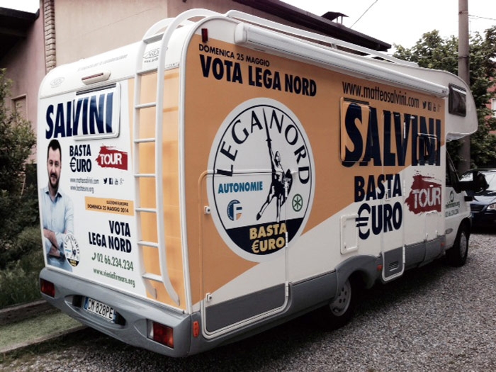 Camper campagna elettorale