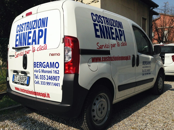 Furgone in prespaziato