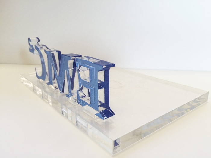 Targa 3D plexiglass