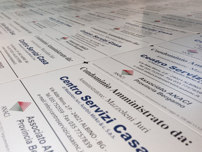 Targhe amministratori condomini